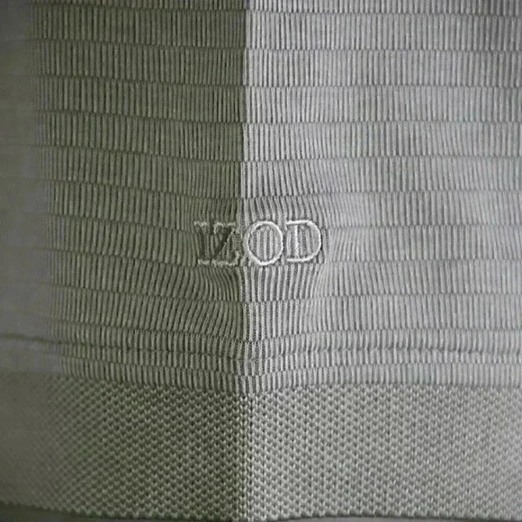 IZOD Golf Shirt size XL - Beige/Brown 3 button collared - Picture 2 of 7